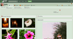 Desktop Screenshot of peetie.deviantart.com
