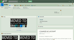 Desktop Screenshot of escoto.deviantart.com