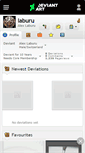 Mobile Screenshot of laburu.deviantart.com