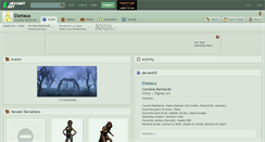 Desktop Screenshot of eismaus.deviantart.com