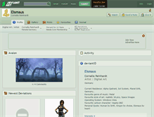 Tablet Screenshot of eismaus.deviantart.com