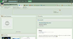 Desktop Screenshot of bankotsukagomelovers.deviantart.com