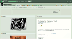 Desktop Screenshot of amadeus-love.deviantart.com