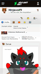 Mobile Screenshot of ninjawolf9.deviantart.com