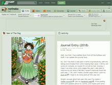 Tablet Screenshot of norinoko.deviantart.com