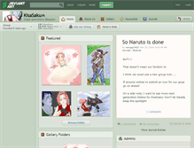 Tablet Screenshot of kisasaku.deviantart.com