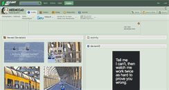 Desktop Screenshot of meemozad.deviantart.com