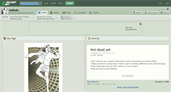Desktop Screenshot of kaliedo.deviantart.com