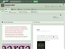 Tablet Screenshot of brianskywalker.deviantart.com