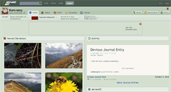 Desktop Screenshot of kuro-sexy.deviantart.com