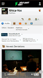 Mobile Screenshot of ithica-vox.deviantart.com