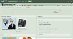 Desktop Screenshot of ichigoxorihime-club.deviantart.com