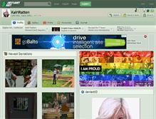 Tablet Screenshot of kairiratten.deviantart.com