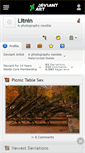Mobile Screenshot of litnin.deviantart.com