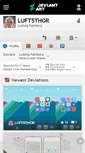 Mobile Screenshot of luft5thor.deviantart.com