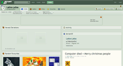Desktop Screenshot of latios-latias.deviantart.com