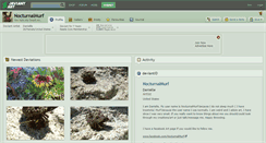 Desktop Screenshot of nocturnalmurf.deviantart.com