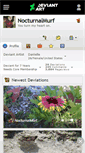 Mobile Screenshot of nocturnalmurf.deviantart.com