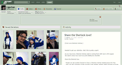 Desktop Screenshot of ligechan.deviantart.com