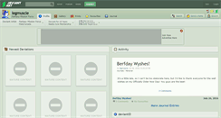 Desktop Screenshot of legmuscle.deviantart.com