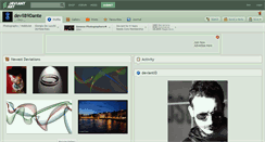 Desktop Screenshot of devil89dante.deviantart.com