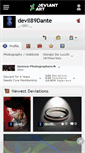 Mobile Screenshot of devil89dante.deviantart.com