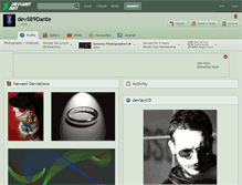 Tablet Screenshot of devil89dante.deviantart.com