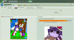 Desktop Screenshot of ingrid-katana.deviantart.com