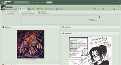 Desktop Screenshot of famira.deviantart.com