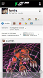 Mobile Screenshot of famira.deviantart.com