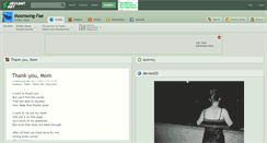 Desktop Screenshot of moonsong-fae.deviantart.com