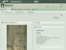 Tablet Screenshot of kidnboots10.deviantart.com
