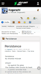 Mobile Screenshot of kogarashi.deviantart.com