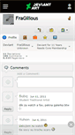 Mobile Screenshot of fragilious.deviantart.com