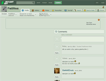 Tablet Screenshot of fragilious.deviantart.com