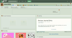 Desktop Screenshot of noone30004.deviantart.com
