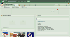 Desktop Screenshot of philippines-chan.deviantart.com