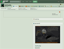 Tablet Screenshot of dawookie.deviantart.com