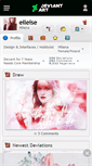 Mobile Screenshot of elleise.deviantart.com