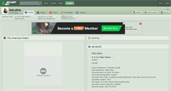 Desktop Screenshot of hot-olive.deviantart.com