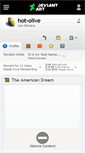 Mobile Screenshot of hot-olive.deviantart.com