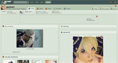 Desktop Screenshot of gazekaro.deviantart.com