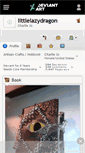 Mobile Screenshot of littlelazydragon.deviantart.com