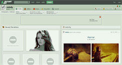 Desktop Screenshot of nolody.deviantart.com