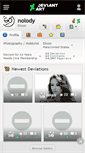 Mobile Screenshot of nolody.deviantart.com