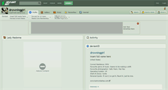 Desktop Screenshot of drowninggirl.deviantart.com