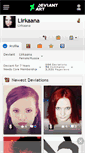 Mobile Screenshot of lirkaana.deviantart.com