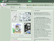 Tablet Screenshot of bittersweetcandybowl.deviantart.com