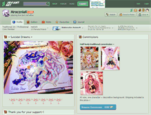 Tablet Screenshot of mroczniak.deviantart.com