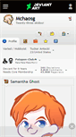 Mobile Screenshot of mchaosg.deviantart.com